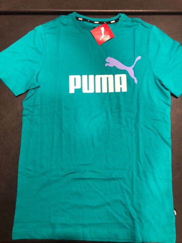 Photo 1 of [Size XL] Puma Tee- Teal/ Lavender