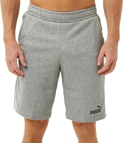 Photo 1 of [Size XXL] PUMA Essentials Men's Sport Jersey Short- Grey