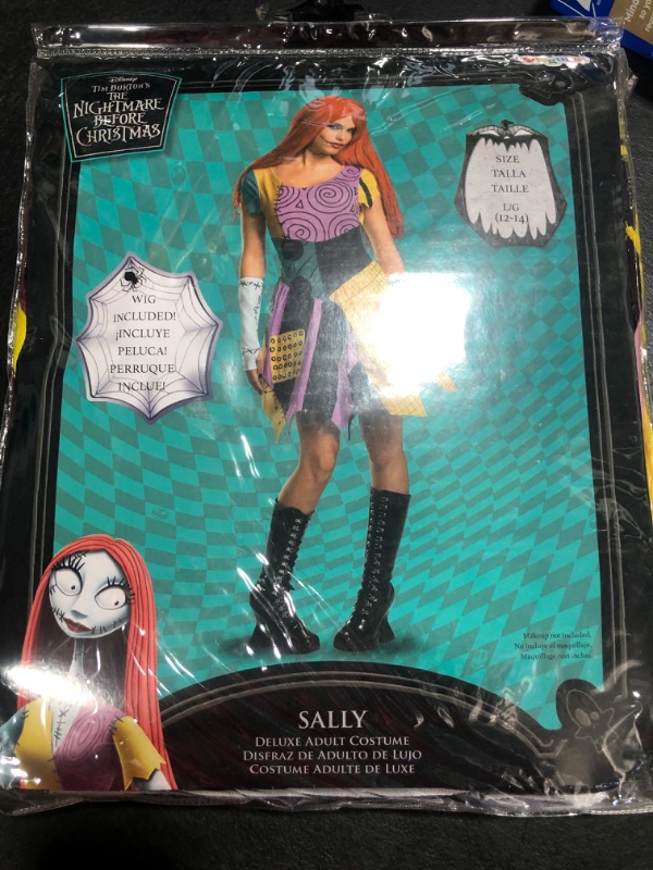 Photo 2 of [Size L 12-14] Women's Sassy Sally Deluxe Costume - Nightmare Before Christmas