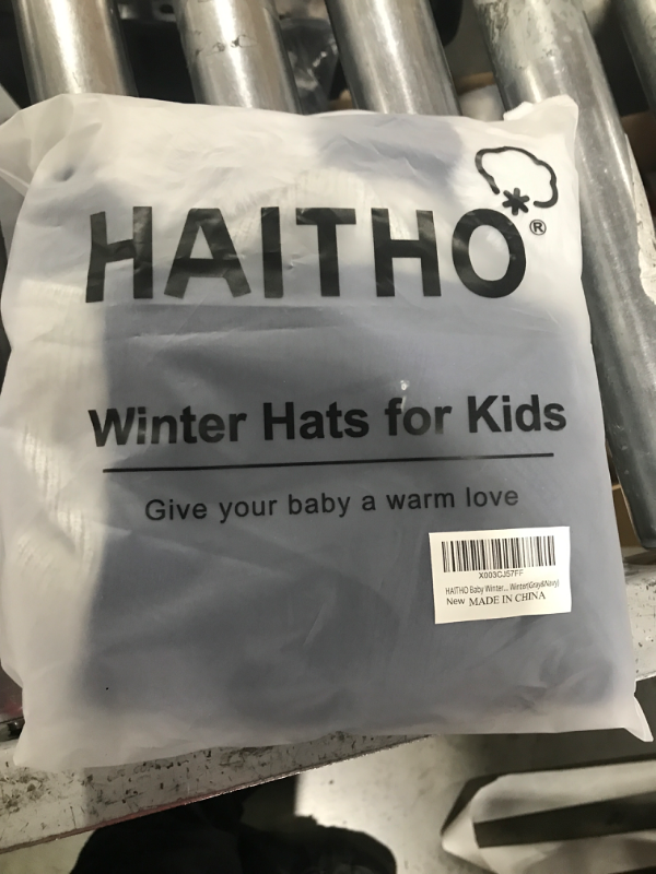 Photo 1 of Baby Winter Hat Scarf Set 2 Pack, Toddler Beanie Hats Girl Boy with Neck Warmer, Beanie for Kids Knit Warm for Cold Weather
