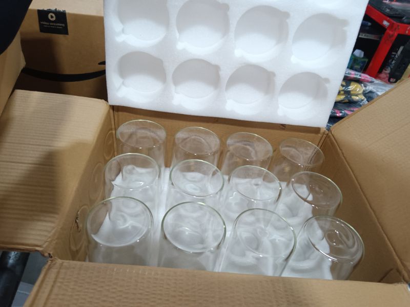 Photo 1 of 12 Pack of Glass Large Flower Vase