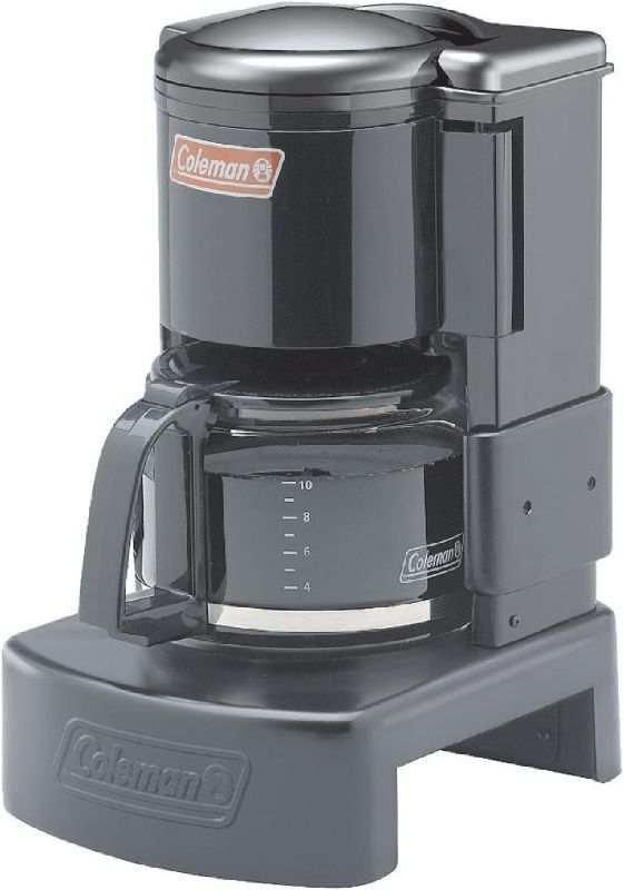 Photo 1 of Coleman 5008C700T Camping Coffeemaker, Black
