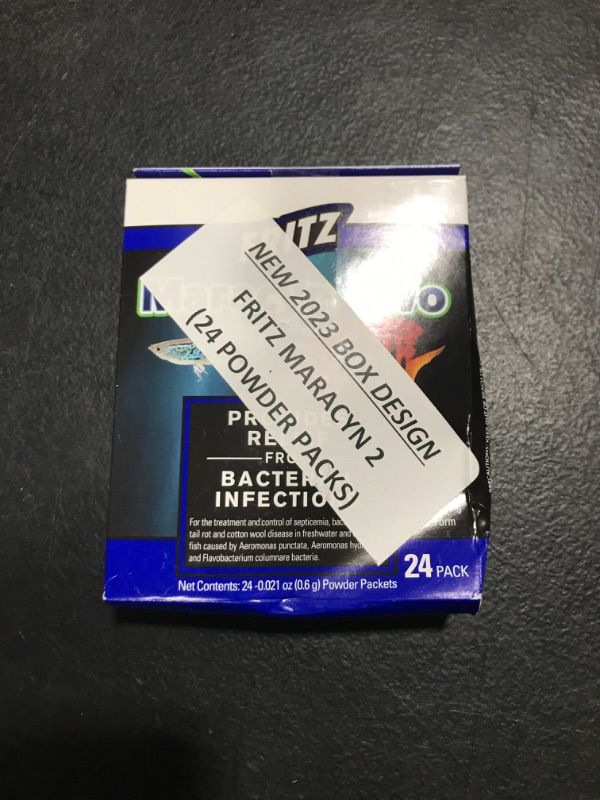 Photo 1 of (Price/1)Freshwater Maracyn Tc Powder 24 Packets