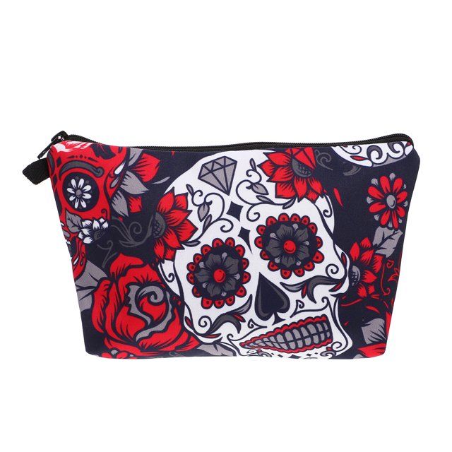 Photo 1 of 10 Pk- Canvas Travel Bag- Skulls