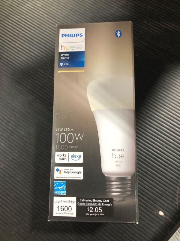 Photo 2 of 100-Watt Equivalent A21 Smart LED Soft White (2700K) Light Bulb with Bluetooth (1-Pack)
