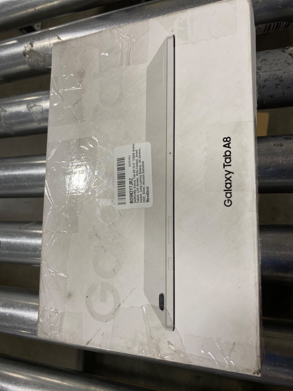Photo 1 of SAMSUNG Galaxy Tab A8 10.5” 128GB Android Tablet, LCD Screen, Kids Content, Smart Switch, Expandable Memory, Long Lasting Battery, Fast Charging, US Version, 2022, Silver, Amazon Exclusive Silver 128GB / S/N:R8YW816GJE