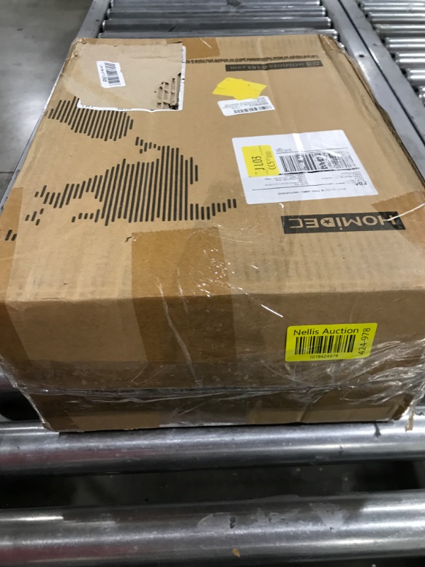 Photo 1 of HOMIDEC Shoe Storage, 10-Tier Shoe Rack Organizer for Closet 20 Pair Narrow Shoes Shelf Cabinet for Entryway, Bedroom and Hallway White