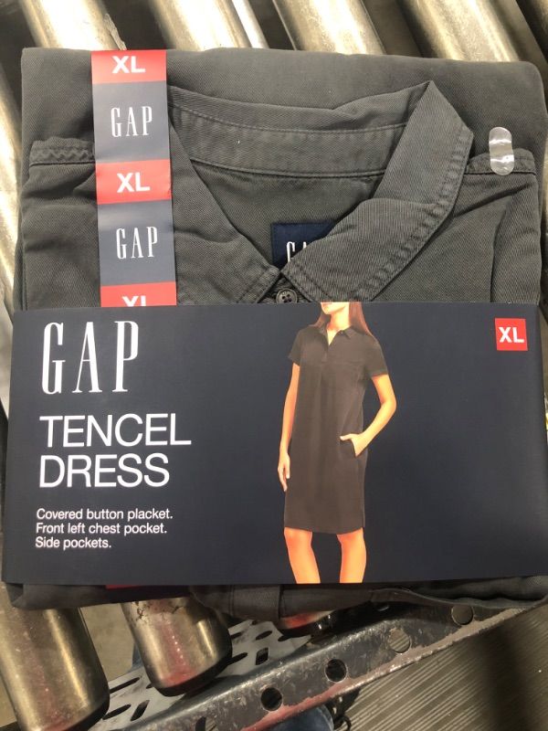 Photo 2 of gap tencel dress shadow grey  xl