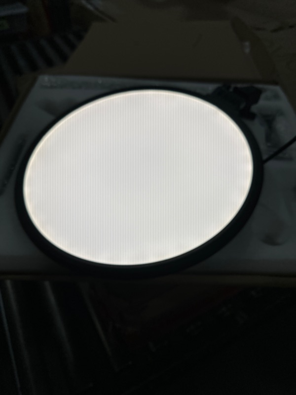 Photo 2 of Key Light - LED Video Light, 40W 5000 Lumens Studio Light with Desk Clamp for Tiktok, Vlog, Video Shooting, Video Conferencing, Ultra Thin Ring Light with LED Display and Remote Control, CRI 90+