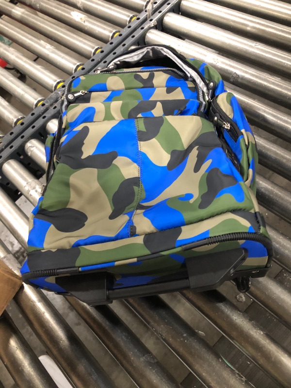 Photo 2 of Camo Boys Backpacks for School Elementary, Camouflage School Bags Backpacks for Kids Boys, Style A-Blue
