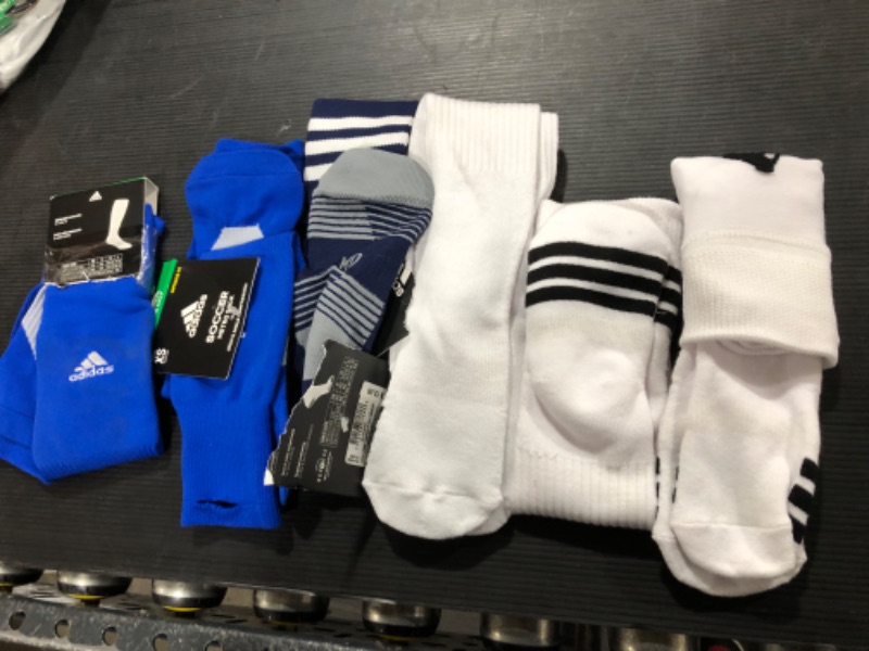 Photo 1 of 6 pairs of adidas socks of soccer 