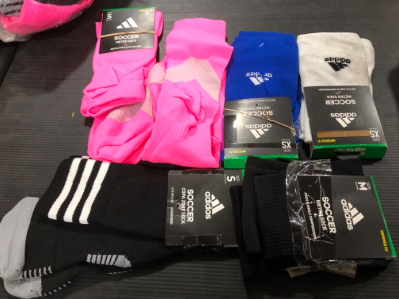 Photo 1 of 6 pairs of adidas socks of soccer 