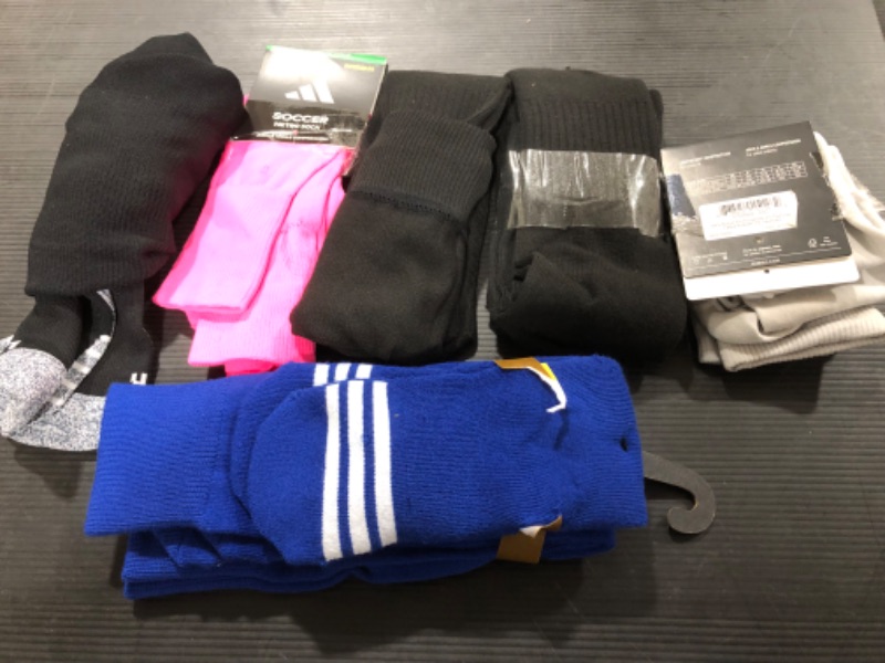 Photo 1 of 6 pairs of adidas socks of soccer 