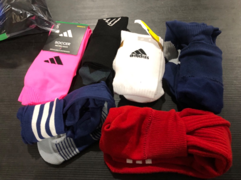 Photo 1 of 6 pairs of adidas socks of soccer 