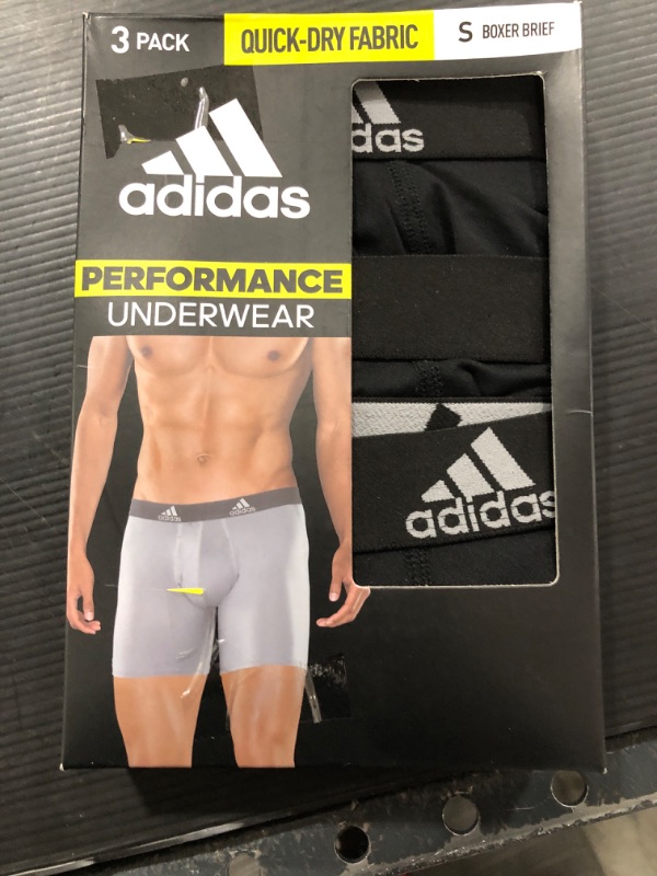 Photo 1 of adidas Performance Mens 3 Pack Boxer Briefs