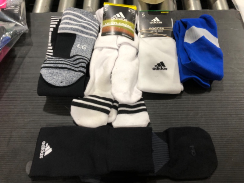 Photo 1 of 6 pairs of adidas socks of soccer 