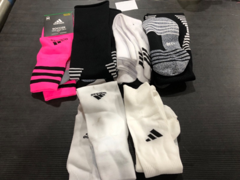 Photo 1 of 6 pairs of adidas socks of soccer 