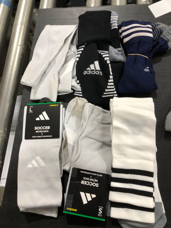 Photo 1 of 6 pairs of adidas socks of soccer 