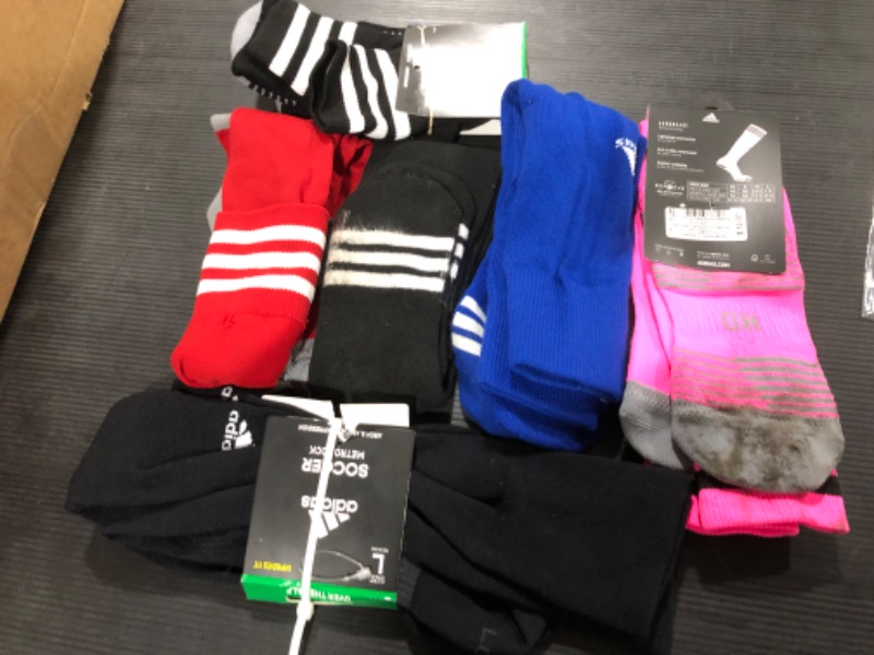 Photo 1 of 6 pairs of adidas socks of soccer 