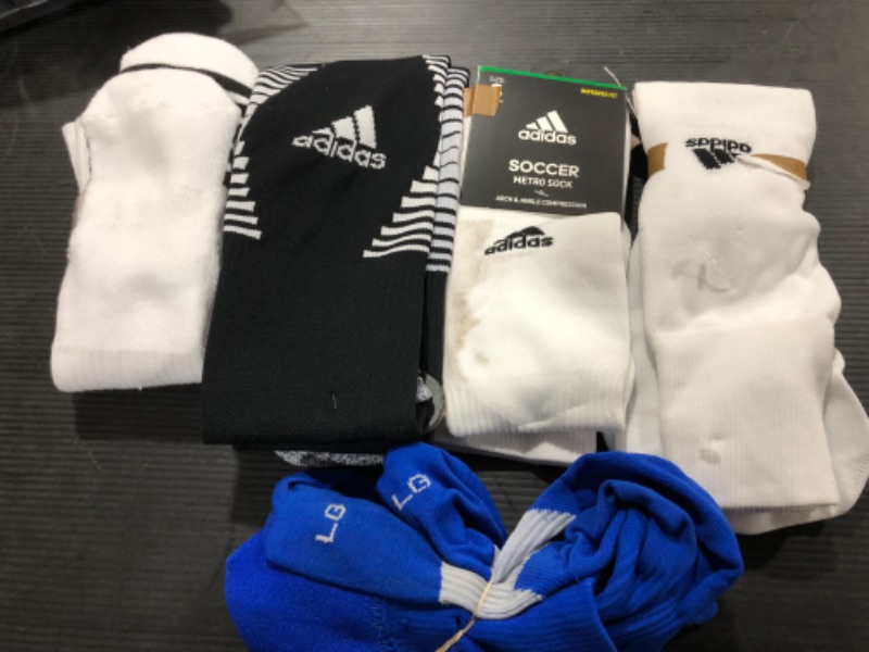 Photo 1 of 6 pairs of adidas socks of soccer 