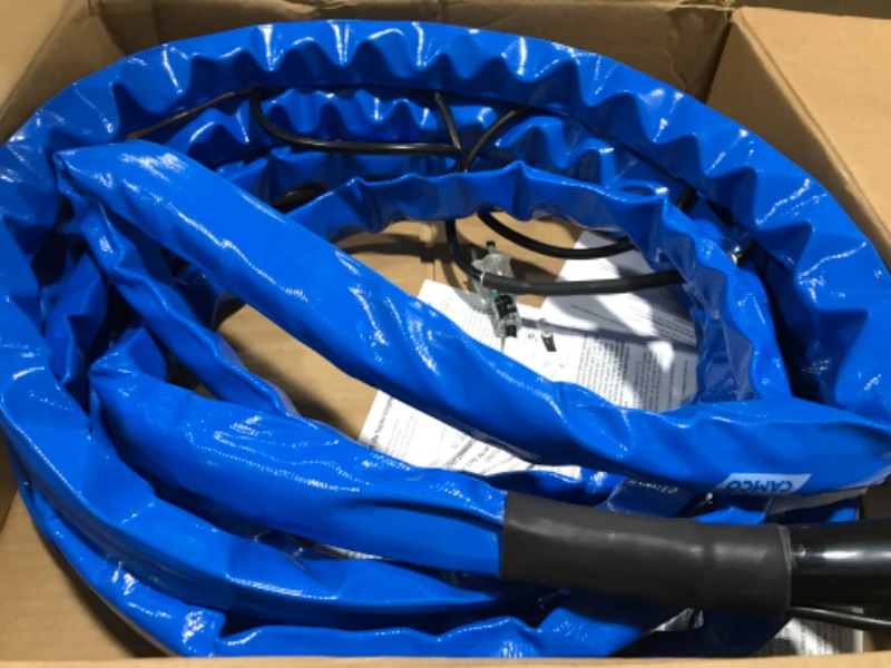 Photo 2 of Camco Heated Drinking Water Hose, - 20° F, 25-Foot, 5/8-Inch ID 25' Cold Weather (Freeze Protection to - 20?F) Standard Packaging