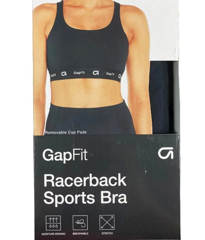 Photo 1 of GAP Fit Women's 4 Way Stretch Moisture Wicking Racerback Sports Bra  XXL