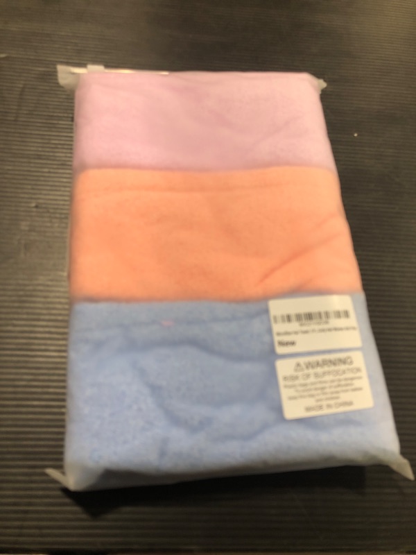 Photo 2 of Microfiber Hair Towel, 3 Packs Hair Turbans for Wet Hair, Drying Hair Wrap Towels for Curly Hair Women Anti Frizz