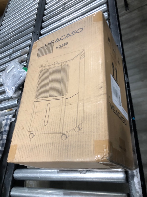 Photo 2 of 30 Pint Dehumidifiers for Home with Drain Hose, VEAGASO 2,500 Sq.Ft Dehumidifier for Basement, Large Room, Bathroom, Three Operation Modes, Intelligent Humidity Control, Dry Clothes, 24HR Timer