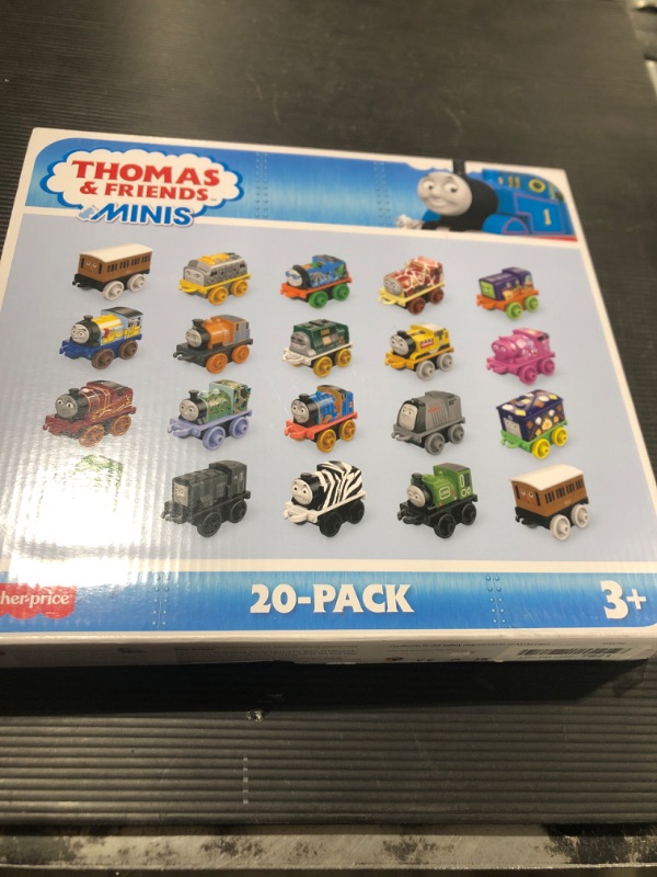 Photo 2 of Thomas & Friends MINIS Toy Train 20 Pack for Kids Miniature Engines & Railway Vehicles for Preschool Pretend Play Train Engines