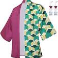 Photo 1 of [Size XL] FRANXX Haori Anime Kimono Adult Cloak Cosplay Costume Cardigan Jacket Robe with Earrings Set