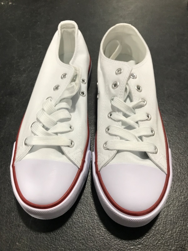 Photo 1 of [Size 8] Ladies Slip on Sneakers- White