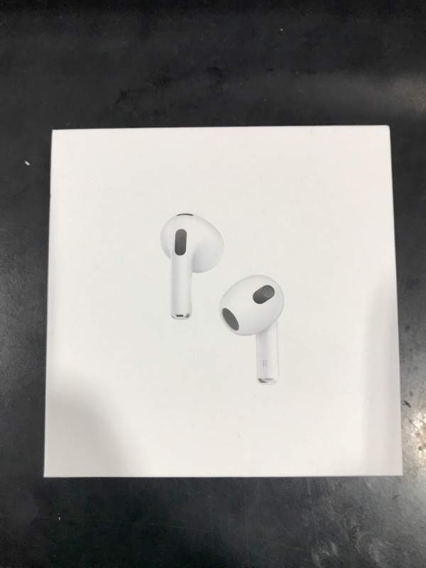 Photo 2 of BRAND NEW--Apple AirPods with Lightning Charging Case (3rd Generation)