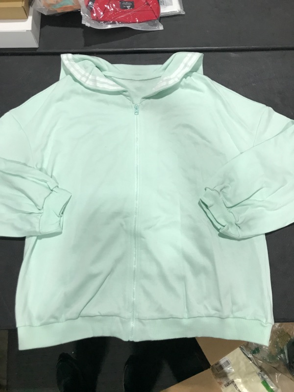 Photo 1 of [Size XL] Mint Green Sweatshirt