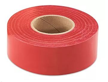 Photo 1 of 5 Big Rolls of Floor Marking Tape- Red