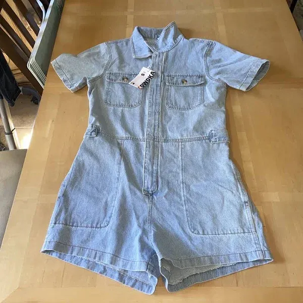 Photo 1 of Cowoka Denim Romper Size Small Women’s Blue
