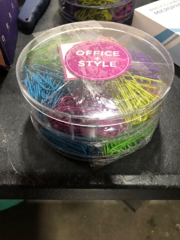 Photo 2 of Office Style Large Colored Paper Clips, Mixed (OS-LARGEPC)
x2