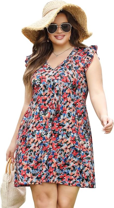 Photo 1 of 2XL Women Plus Size Summer dress 