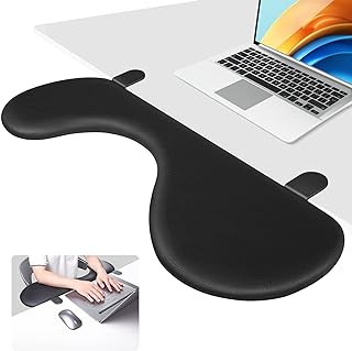 Photo 1 of Lian's Choice Ergonomic Desk Extender Adjustable Height Table Extender Folding Desktop Extension Board Computer Table Arm Support Mouse Pad Rest Hand Shoulder
