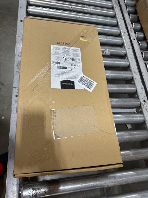 Photo 1 of Amazon Basics Adjustable Laptop Tray Table - Lap Desk Fits 17-Inch Laptop - Large Large Table