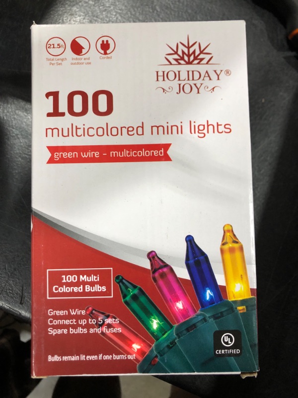 Photo 1 of 100 Multicolored Mini Lights