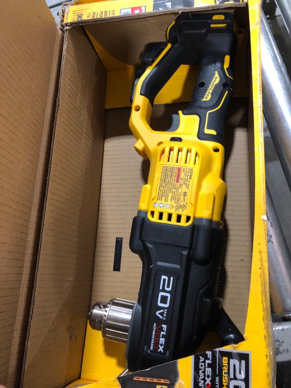 Photo 2 of DEWALT 20V MAX* Brushless Cordless 1/2 in. Compact Stud and Joist Drill with FLEXVOLT ADVANTAGE™ (Tool Only) (DCD444B)
