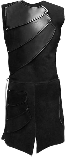 Photo 1 of [Size XL] Mens Medieval Victorian Waistcoat Vest Renaissance Warrior Waistcoat Sleeveless Vests
