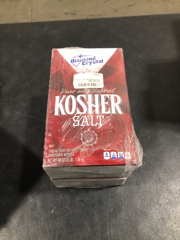 Photo 2 of Diamond Crystal Kosher Salt, 3 lbs (Pack of 2) 48 Ounce (Pack of 2)