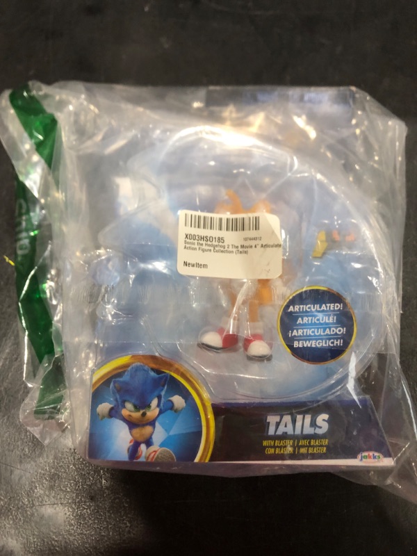 Photo 2 of Sonic the Hedgehog 2 The Movie 4" Articulated Action Figure Collection (Tails)