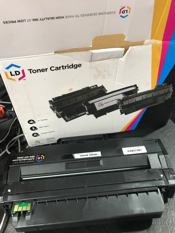 Photo 2 of LD Compatible Toner to replace Dell 331-7328 (RWXNT) Black Toner Cartridge for your Dell B1260dn & B1265dnf Laser Printer