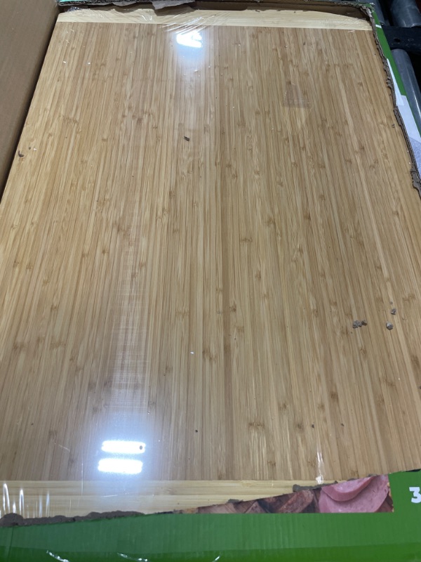 Photo 2 of 30x20 Bamboo Extra Large Cutting Board- Use as a Charcuterie Board, Butcher Block, Over Sink Cutting Board, Brisket Cutting Board, Rv Stove Top Cover, Noodle Board Stove Cover, Meat Cutting Board