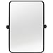 Photo 1 of 22"x34" Matte Black Pivot Mirror for Bathroom, Metal Frame Bathroom Mirrors for Wall