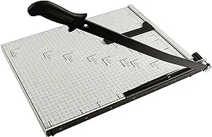 Photo 1 of Paper Cutter B3 Stack Paper Trimmer Guillotine 21” Cutting Length with Guard Rail Safety Blade Lock ZEQUAN, 10-Sheet Capacity, Commercial Grade Guillotine Paper Slicer Cutter for Office Home School 21Inch