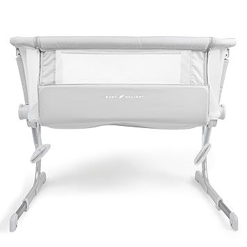 Photo 1 of Baby Delight Beside Me Dreamer Bassinet | Bedside Sleeper | 6-Position Height Adjustment | Driftwood Grey
