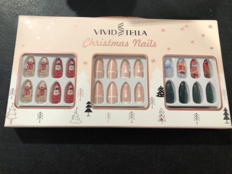 Photo 1 of 3 Pack Christmas Nails